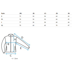 Sieviešu brūna ziemas jaka Lota