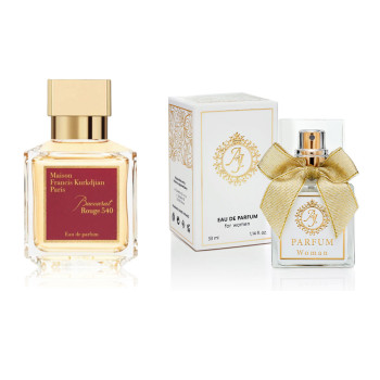 AJ Deluxe Nr135 perfumy inspirowane Maison Francis Kurkdjian - Baccarat Rouge 540 Edp (UNISEX) 100 ml
