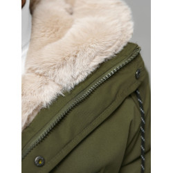 Miesten vihreä talvitakki zolo