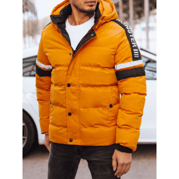 Yellow men's winter jacket Noris