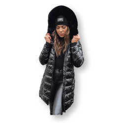 Women's black winter jacket Dona
