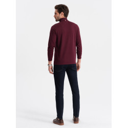 Men's burgundy sweater Ranol
