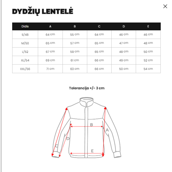 Vyriška juoda žieminė striukė Rock JS/31M5003 - Vyriškos Striukės ir Paltai Vyriška juoda žieminė striukė Rock JS/31M5003