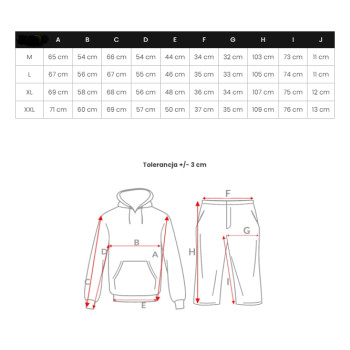White men's tracksuit Ronex