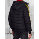 Men's black quilted jacket Romel TX4649 - Action Men's black quilted jacket Romel TX4649