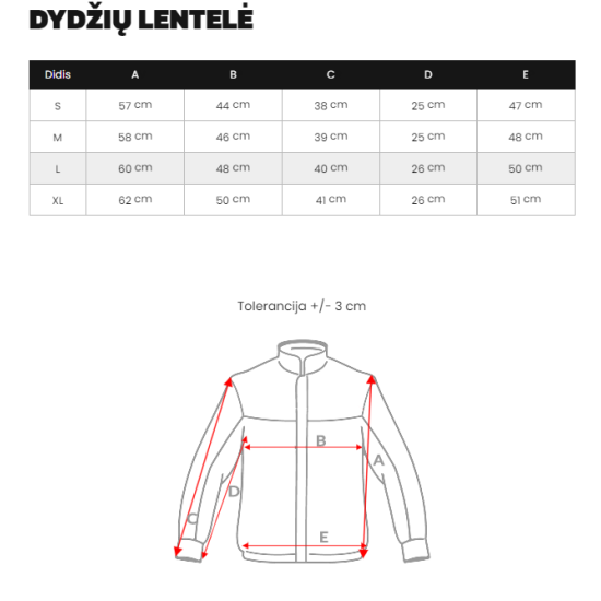 Moteriška balta striukė Light O/H891Z
