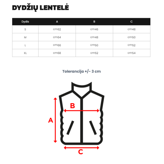 Moteriška juoda liemenė Nerra JS/16M9155/392 - Akcija Moteriška juoda liemenė Nerra Liemenės
