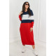 Naiste trikoloorne kleit Liz 25622 - Naiste trikoloorne kleit Liz 25622