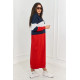 Naiste trikoloorne kleit Liz 25622 - Naiste trikoloorne kleit Liz 25622