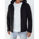 Vyriška juoda softshell striukė Luver TX4664 - Vyriška juoda softshell striukė Luver TX4664