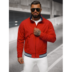 Miesten ohut punainen takki Some