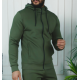 Vyriškas chaki džemperis Fill PK3080 - Vyriški džemperiai Vyriškas chaki džemperis Fill PK3080