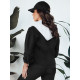 Women's denim black jacket Alfa TY4316 - Action Women's denim black jacket Alfa TY4316