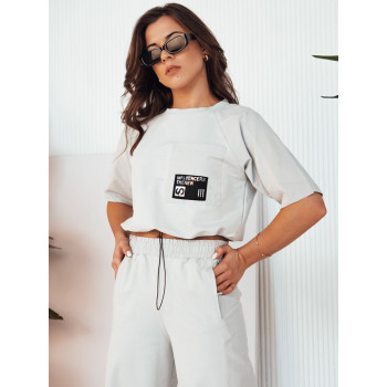 Women's light grey set Holty