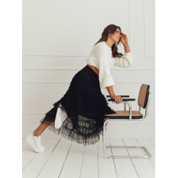 Moteriškas juodas sijonas Pastella