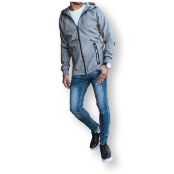 Серая мужская куртка Softshell Sofi