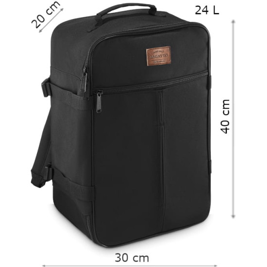 Juoda kelioninė kuprinė Vizer ZG846