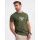 Meeste khaki T-särk Dad (valge) PK1468 - T-särk Meeste khaki T-särk Dad (valge) PK1468