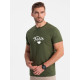 Meeste khaki T-särk Dad (valge) PK1468 - T-särk Meeste khaki T-särk Dad (valge) PK1468