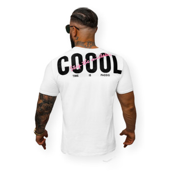 Мужские белые футболки Coool