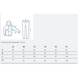 Vīriešu tumši zils slim fit komplekts Vytis