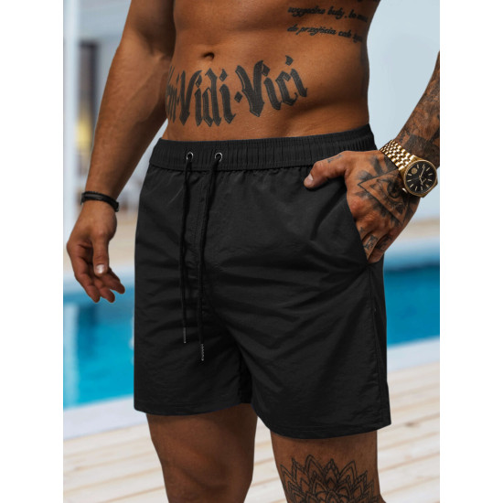Vyriški juodi šortai Vidi JS/XL018/1 - Šortai | Bridžai Vyriški juodi šortai Vidi JS/XL018/1