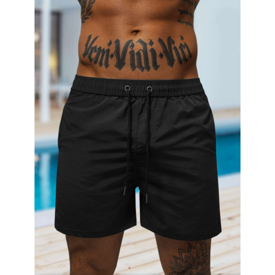 Vyriški juodi šortai Vidi JS/XL018/1 - Šortai | Bridžai Vyriški juodi šortai Vidi JS/XL018/1