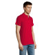Vyriški raudoni polo marškinėliai Summer PK11342 - Marškinėliai Vyriški raudoni polo marškinėliai Summer PK11342