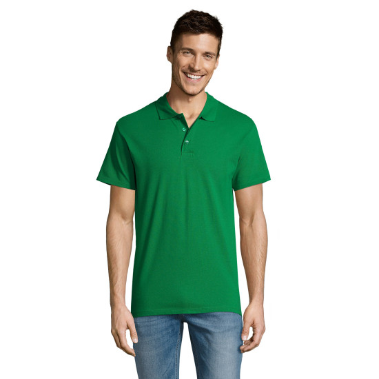 Vyriški žali polo marškinėliai Summer PK11342 - Marškinėliai Vyriški žali polo marškinėliai Summer PK11342