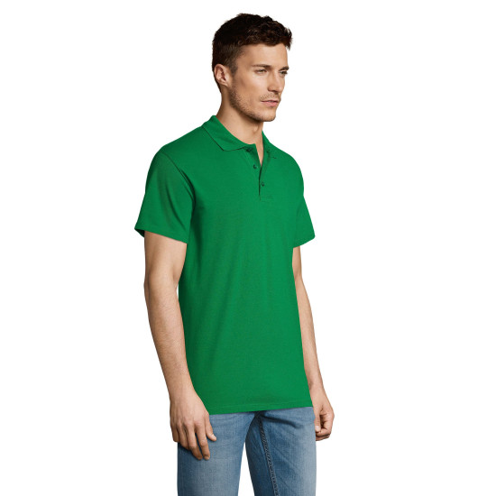 Vyriški žali polo marškinėliai Summer PK11342 - Marškinėliai Vyriški žali polo marškinėliai Summer PK11342