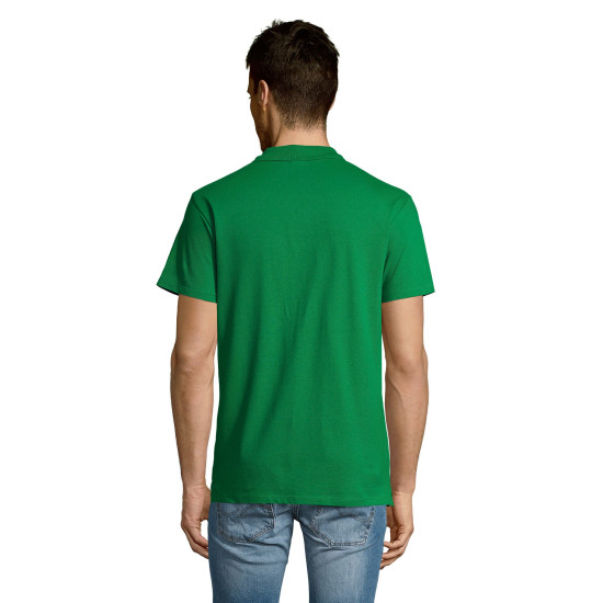 Vyriški žali polo marškinėliai Summer PK11342 - Marškinėliai Vyriški žali polo marškinėliai Summer PK11342