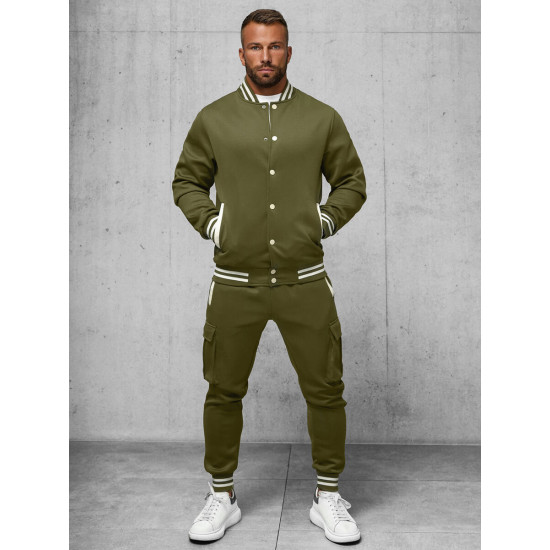 Chaki vyriškas komplektas Styven JS/27C6505/29 - Vyrams Chaki vyriškas komplektas Styven JS/27C6505/29 Premium