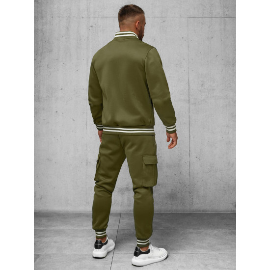 Chaki vyriškas komplektas Styven JS/27C6505/29 - Vyrams Chaki vyriškas komplektas Styven JS/27C6505/29 Premium