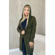 Women's khaki jumper Elin 29990