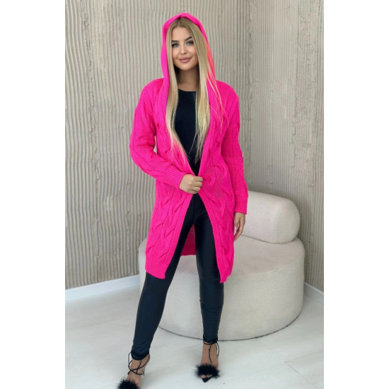 Women's bright pink jumper Elin 29993