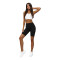 Women's black short trousers Liam
