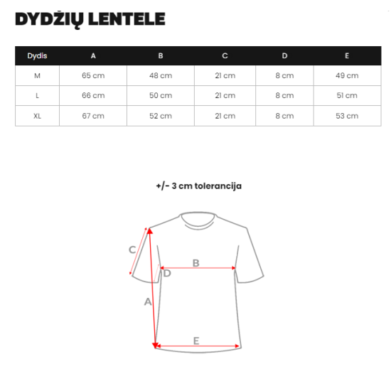 Vyriški baltai-juodi marškinėliai Icon O/7776T