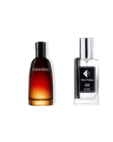Nr208 kvepalai įkvėpti Dior - Fahrenheit 60 ml EDP