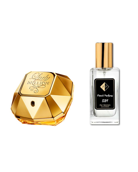 Nr539 kvepalai įkvėpti Paco Rabanne - Lady Million 60 ml EDP
