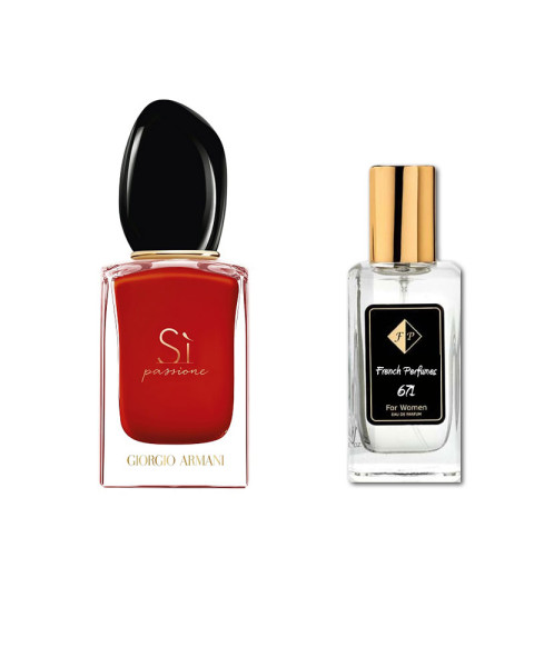 Nr671 kvepalai įkvėpti Armani - Si Passione 33 ml EDP