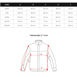 Vīriešu tumši zaļa ziemas jaka Bruno