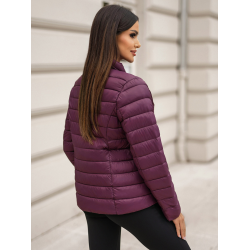 Bordeaux tikitud jakk Sofia