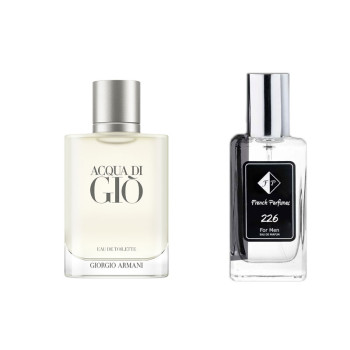Парфюм № 226, вдохновленный Armani – Acqua Di Gio 33 мл EDP