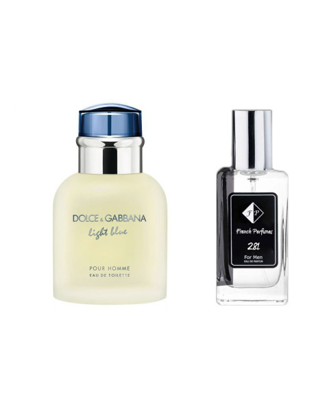 Nr281 kvepalai įkvėpti Dolce & Gabbana - Light Blue 33 ml EDP