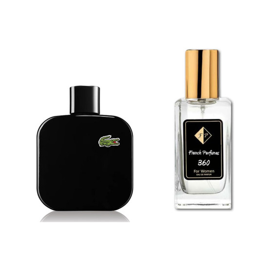 Nr360 kvepalai įkvėpti  Lacoste - L.12.12. Noir 104 ml EDP FP360-104 French Perfumes