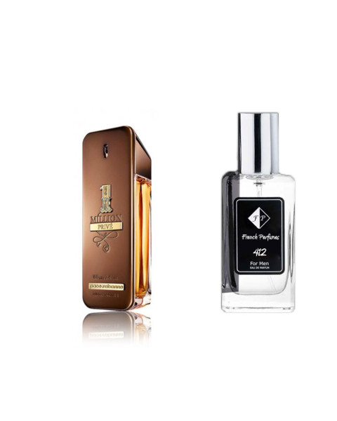 Nr412 kvepalai įkvėpti Paco Rabanne - One Million Prive 60 ml EDP