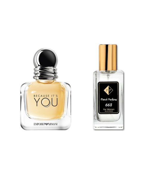 Nr663 kvepalai įkvėpti Armani - Because It's You 104 ml EDP