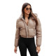 Ruda žieminė moteriška striukė Jenner JS/5M3260/84 - Moterims Ruda žieminė moteriška striukė Jenner JS/5M3260/84