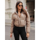Ruda žieminė moteriška striukė Jenner JS/5M3260/84 - Moterims Ruda žieminė moteriška striukė Jenner JS/5M3260/84