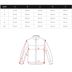 Men's winter white jacket Vitor